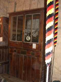 photo of the clock mechanism